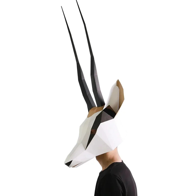 DIY 3D Paper Papercraft Kit – UrbanFolds Papercraft Kit – DIY papercraft kit, front view