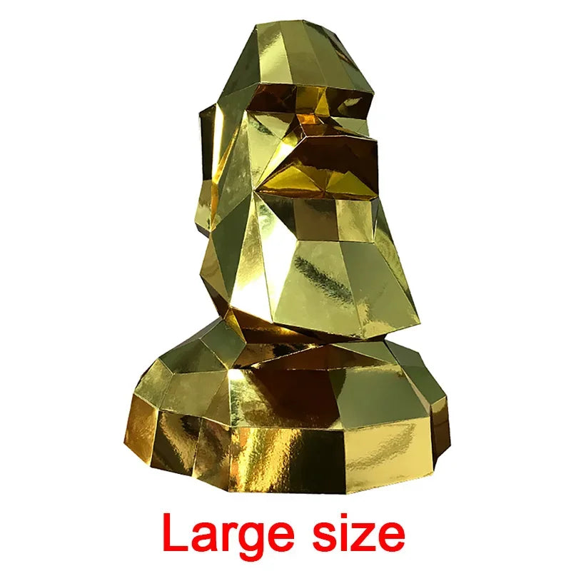 DIY 3D Paper Papercraft Kit – UrbanFolds Papercraft Kit – DIY papercraft kit, front view