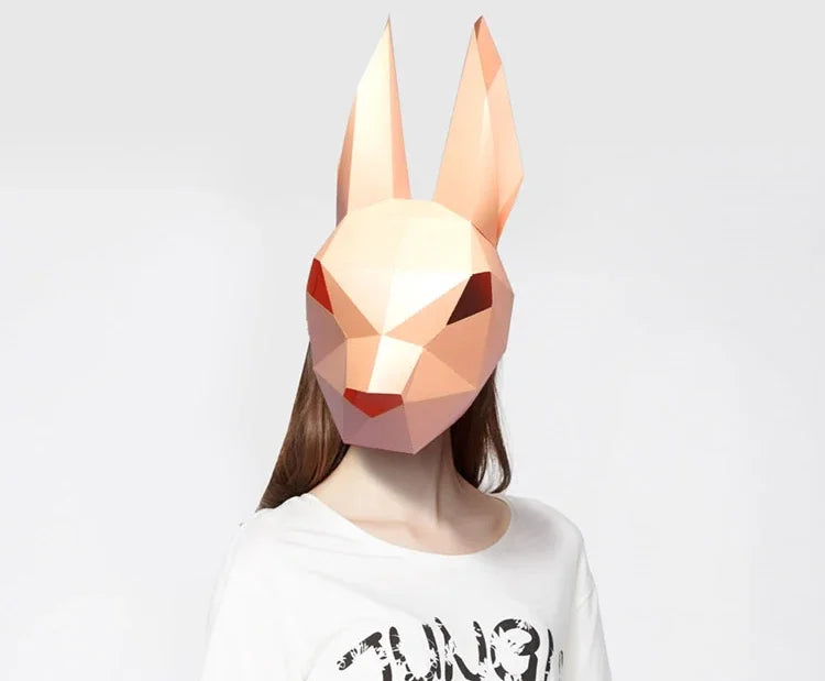 DIY 3D Paper Papercraft Kit – UrbanFolds Papercraft Kit – DIY papercraft kit, angle view