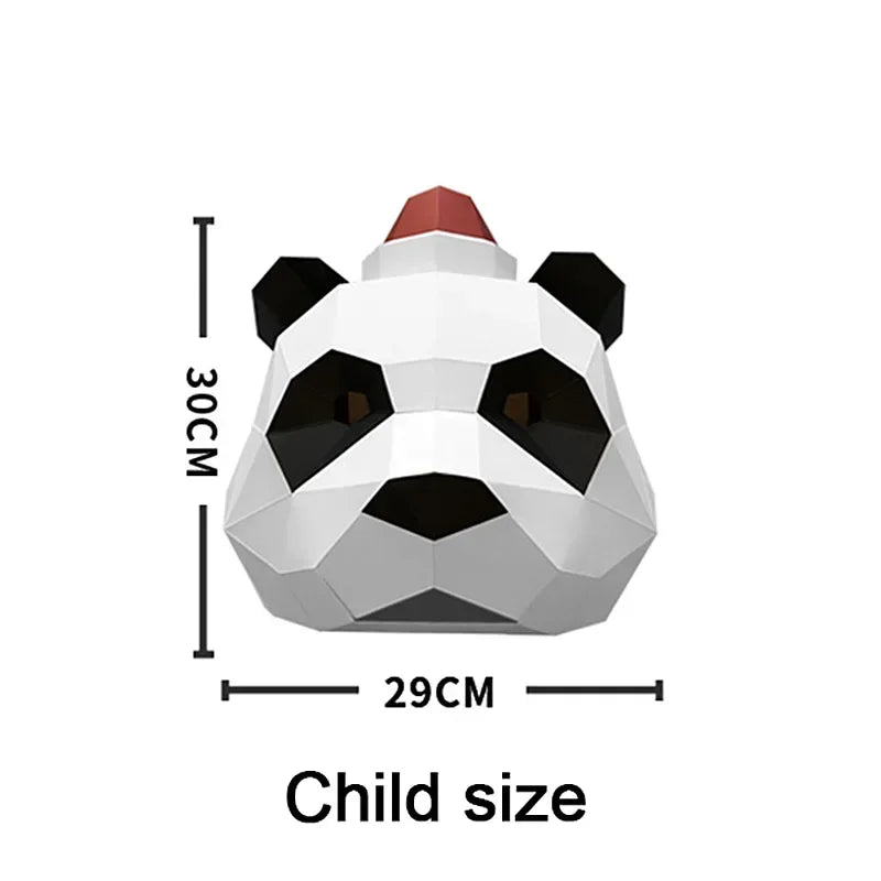 DIY 3D Paper Papercraft Kit – UrbanFolds Papercraft Kit – DIY papercraft kit, front view