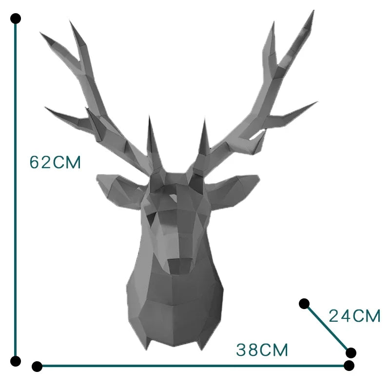 DIY 3D Paper Papercraft Kit – UrbanFolds Papercraft Kit – DIY papercraft kit, front view