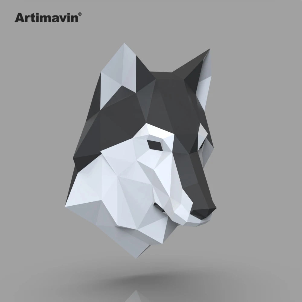 DIY 3D Paper Papercraft Kit – UrbanFolds Papercraft Kit – DIY papercraft kit, in use