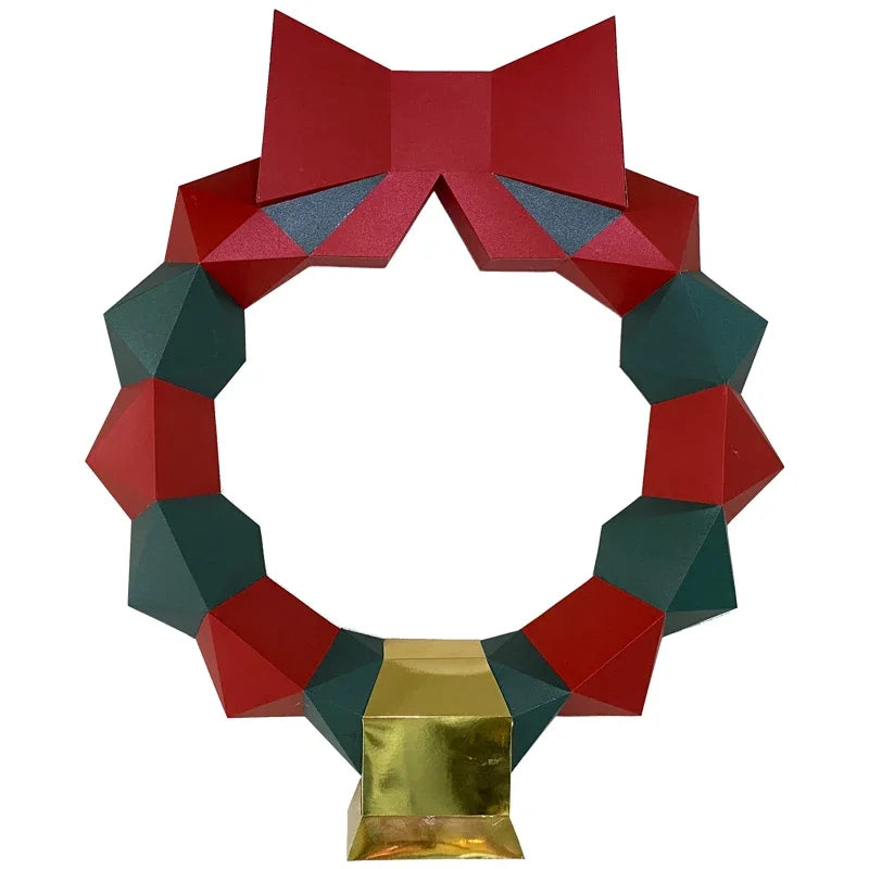 DIY 3D Paper Papercraft Kit – UrbanFolds Papercraft Kit – DIY papercraft kit, angle view