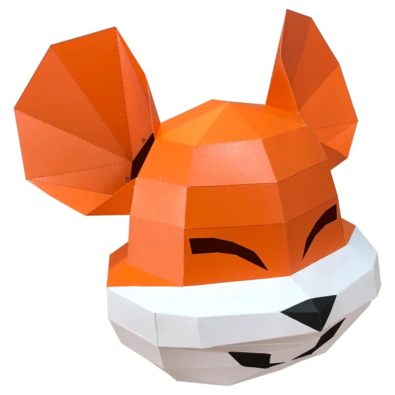 DIY 3D Paper Papercraft Kit – UrbanFolds Papercraft Kit – DIY papercraft kit, package contents