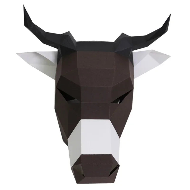 DIY 3D Paper Papercraft Kit – UrbanFolds Papercraft Kit – DIY papercraft kit, front view