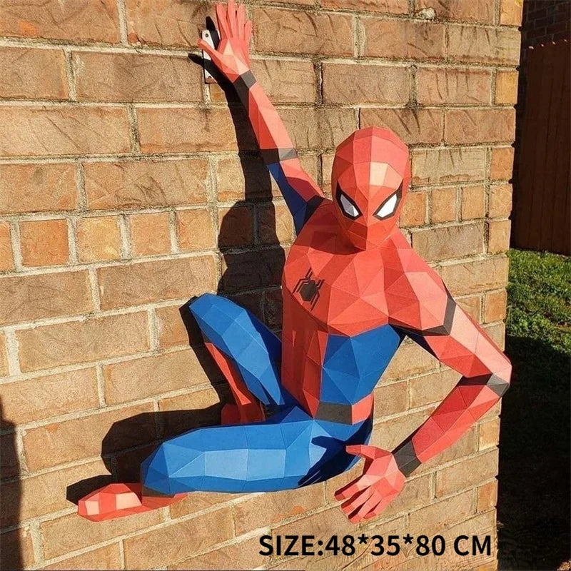 DIY 3D Paper Papercraft Kit – UrbanFolds Papercraft Kit – DIY papercraft kit, front view