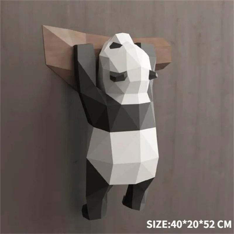 DIY 3D Paper Papercraft Kit – UrbanFolds Papercraft Kit – DIY papercraft kit, front view