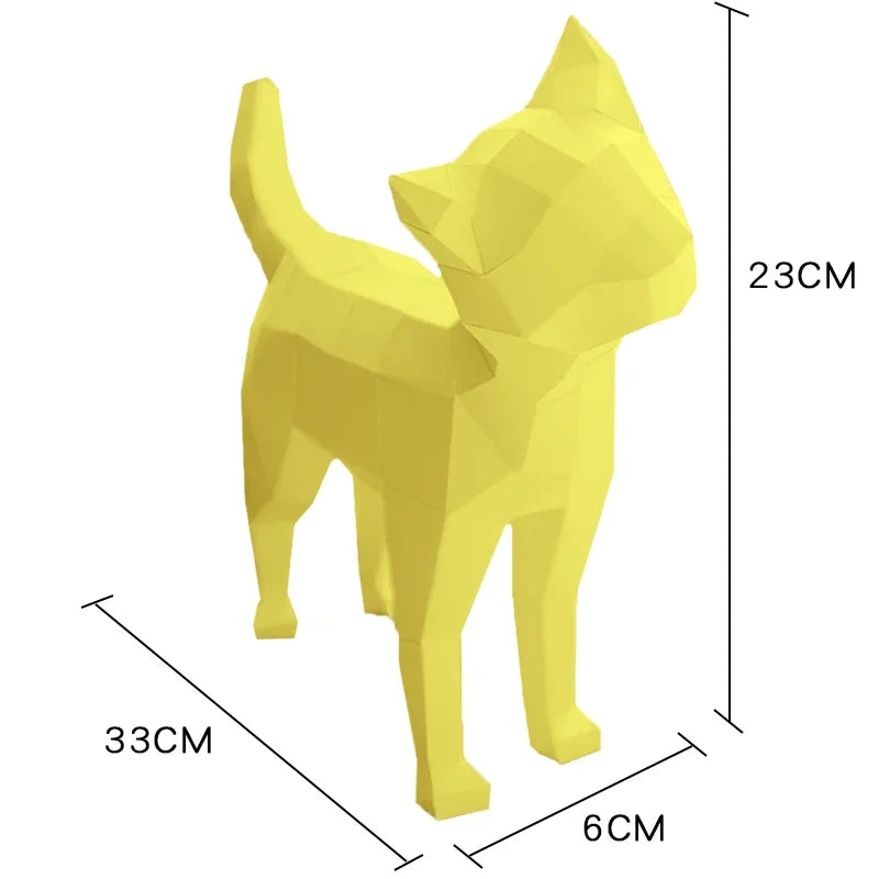 DIY 3D Paper Papercraft Kit – UrbanFolds Papercraft Kit – DIY papercraft kit, front view