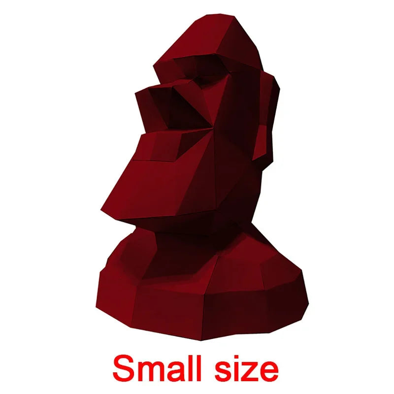 DIY 3D Paper Papercraft Kit – UrbanFolds Papercraft Kit – DIY papercraft kit, front view