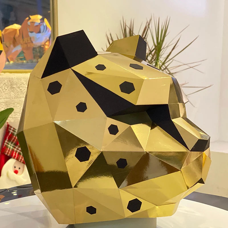 DIY 3D Paper Papercraft Kit – UrbanFolds Papercraft Kit – DIY papercraft kit, in use