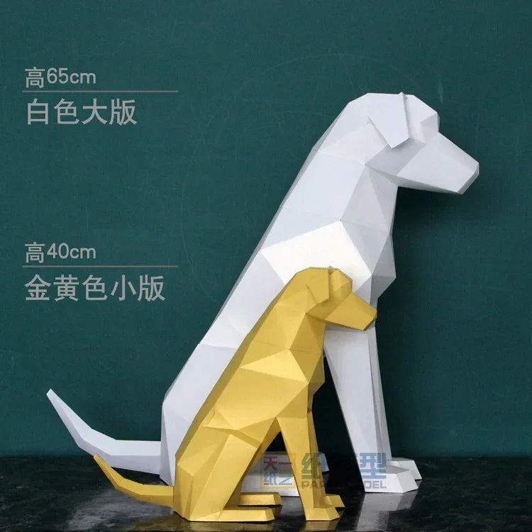 DIY 3D Paper Papercraft Kit – UrbanFolds Papercraft Kit – DIY papercraft kit, in use