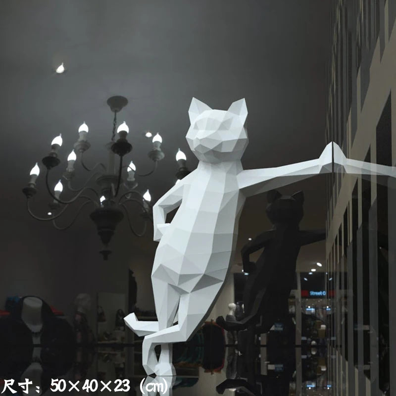 DIY 3D Paper Papercraft Kit – UrbanFolds Papercraft Kit – DIY papercraft kit, front view