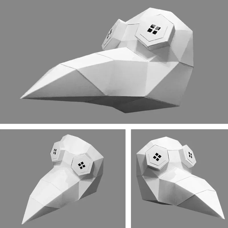 DIY 3D Paper Papercraft Kit – UrbanFolds Papercraft Kit – DIY papercraft kit, package contents