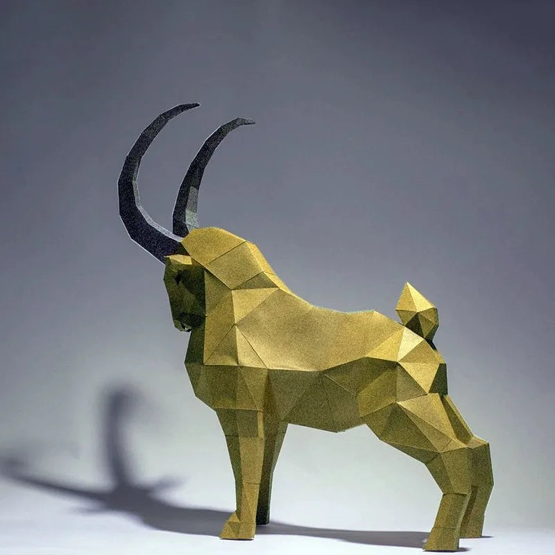DIY 3D Paper Papercraft Kit – UrbanFolds Papercraft Kit – DIY papercraft kit, detail