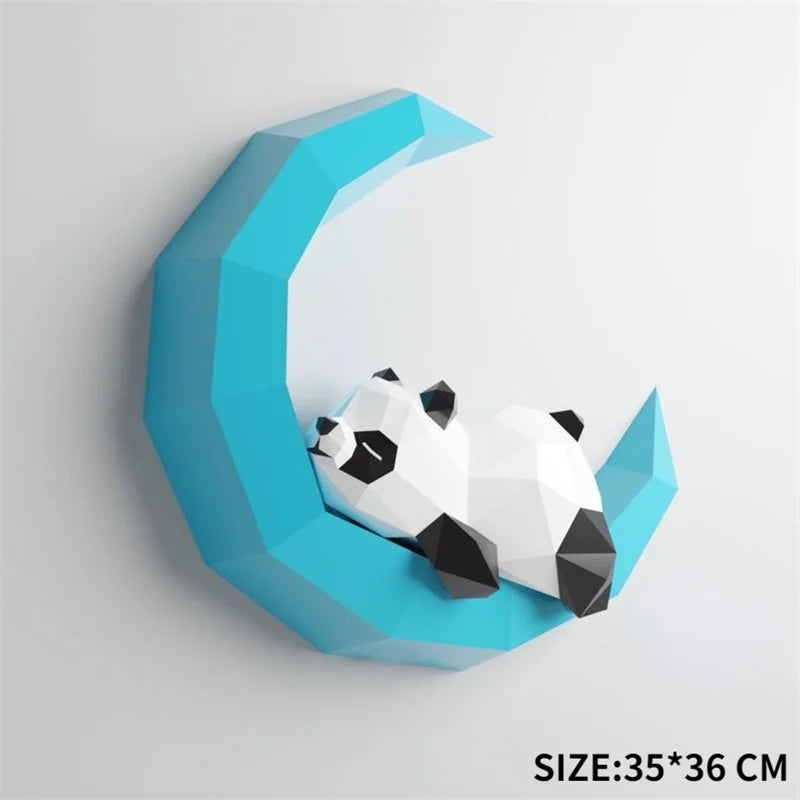 DIY 3D Paper Papercraft Kit – UrbanFolds Papercraft Kit – DIY papercraft kit, front view