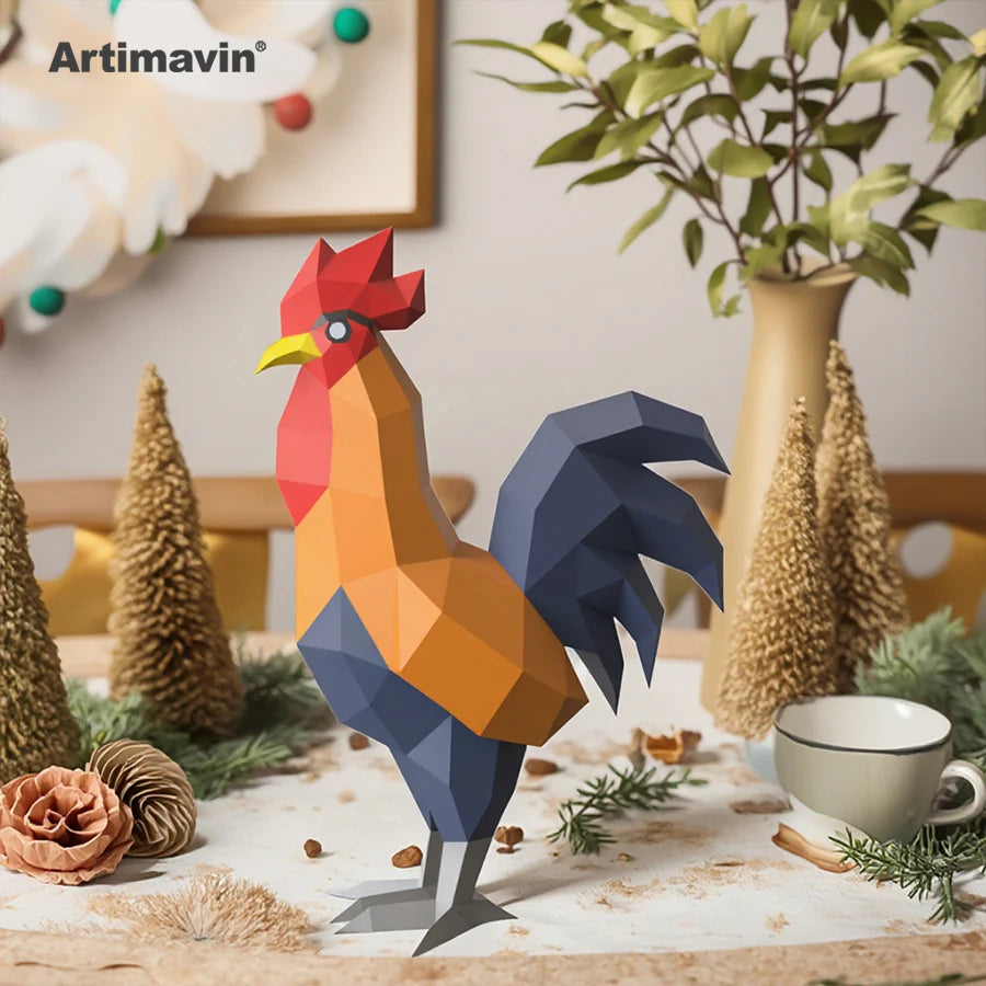 DIY 3D Paper Papercraft Kit – UrbanFolds Papercraft Kit – DIY papercraft kit, detail
