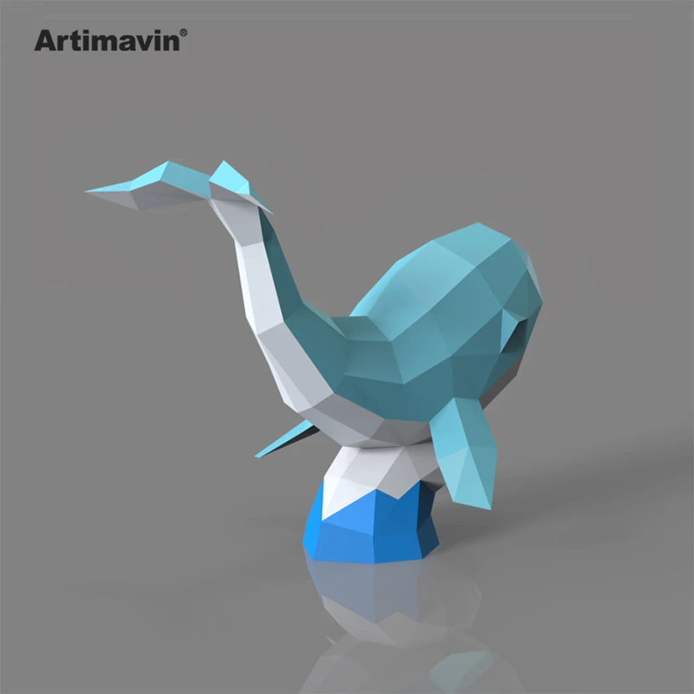 DIY 3D Paper Papercraft Kit – UrbanFolds Papercraft Kit – DIY papercraft kit, detail
