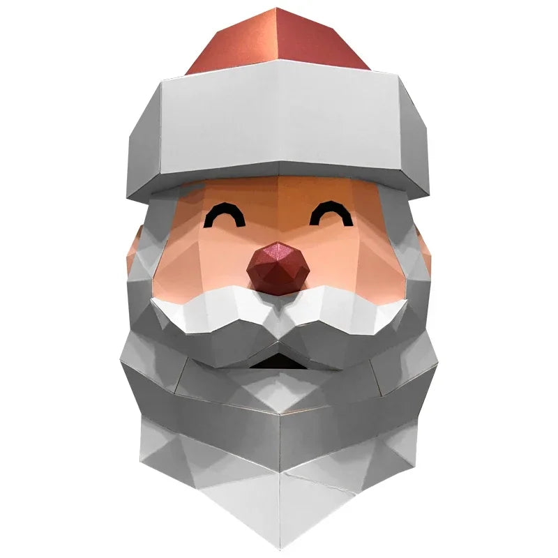 DIY 3D Paper Papercraft Kit – UrbanFolds Papercraft Kit – DIY papercraft kit, front view