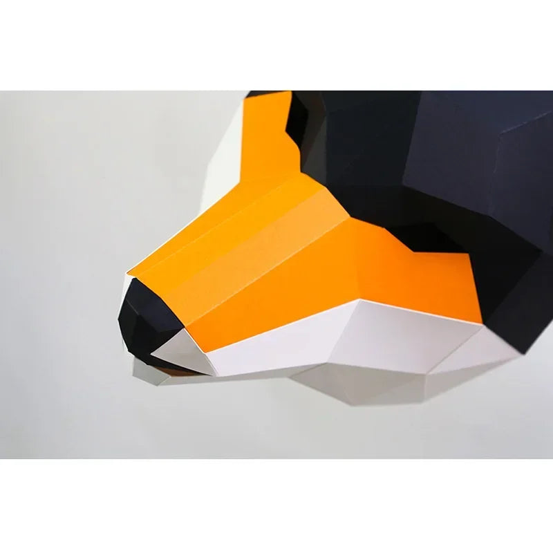 DIY 3D Paper Papercraft Kit – UrbanFolds Papercraft Kit – DIY papercraft kit, in use