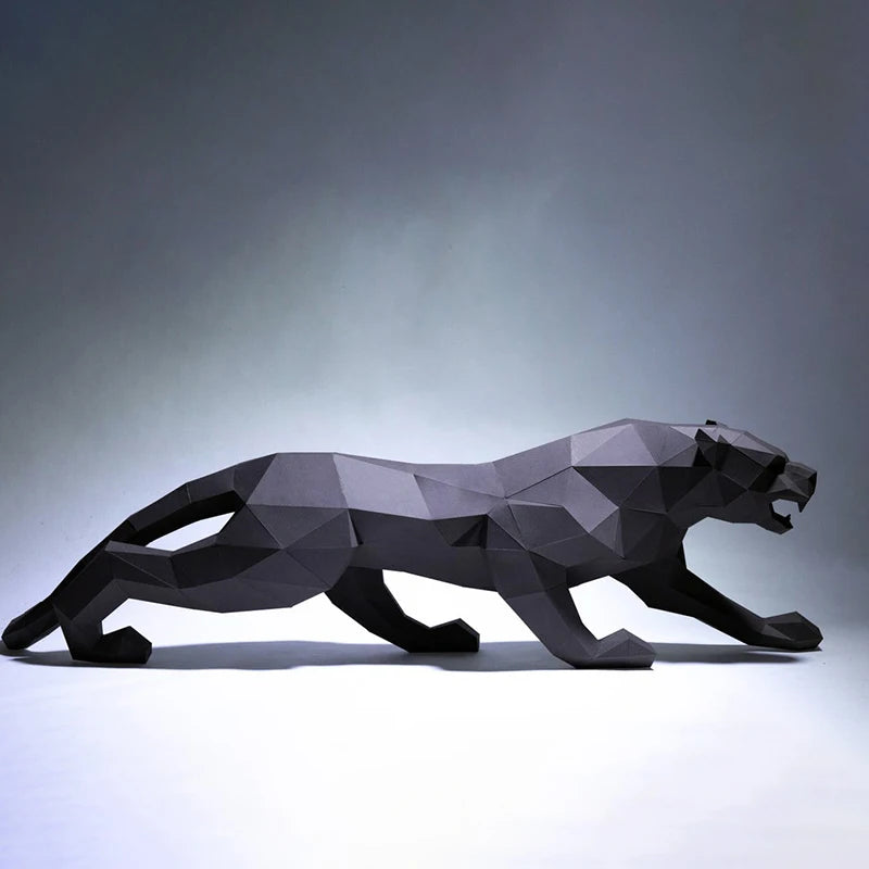 DIY 3D Paper Papercraft Kit – UrbanFolds Papercraft Kit – DIY papercraft kit, angle view