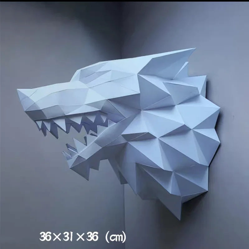 DIY 3D Paper Papercraft Kit – UrbanFolds Papercraft Kit – DIY papercraft kit, package contents