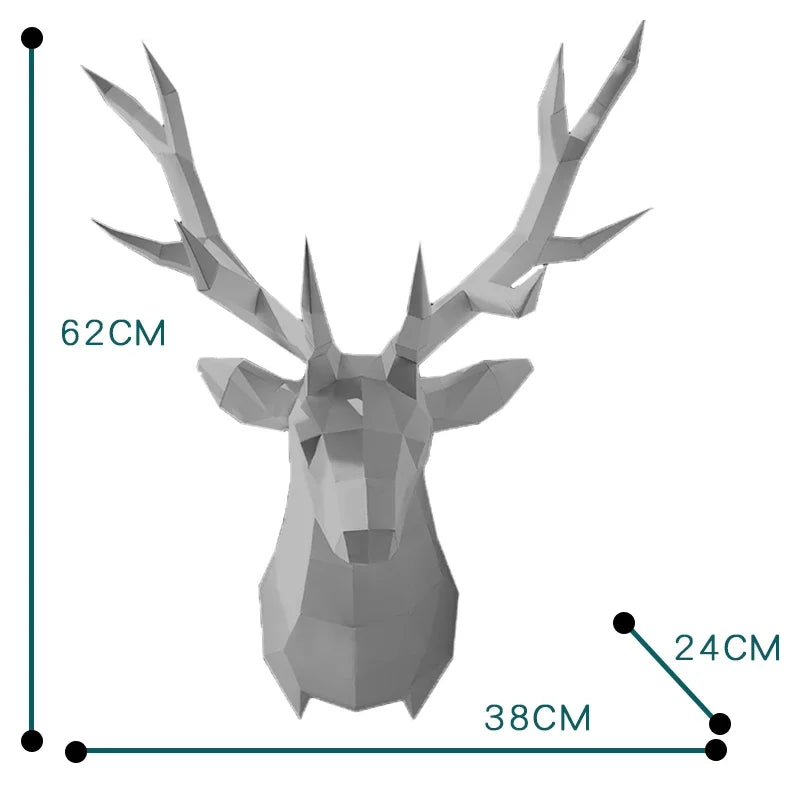 DIY 3D Paper Papercraft Kit – UrbanFolds Papercraft Kit – DIY papercraft kit, front view