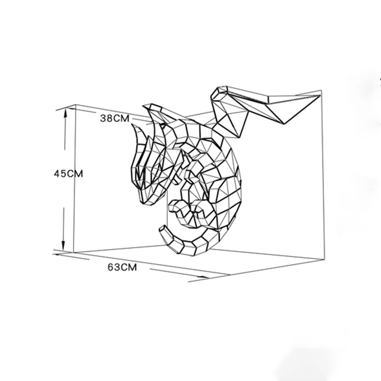 DIY 3D Paper Papercraft Kit – UrbanFolds Papercraft Kit – DIY papercraft kit, in use