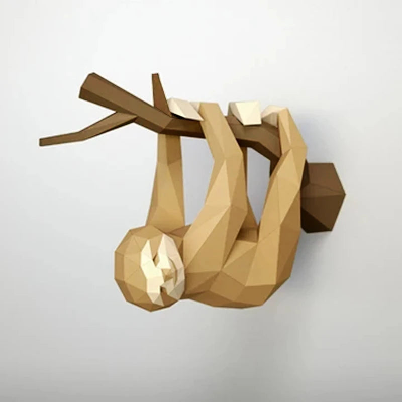 DIY 3D Paper Papercraft Kit – UrbanFolds Papercraft Kit – DIY papercraft kit, detail