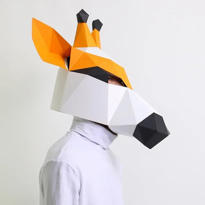 DIY 3D Paper Papercraft Kit – UrbanFolds Papercraft Kit – DIY papercraft kit, in use