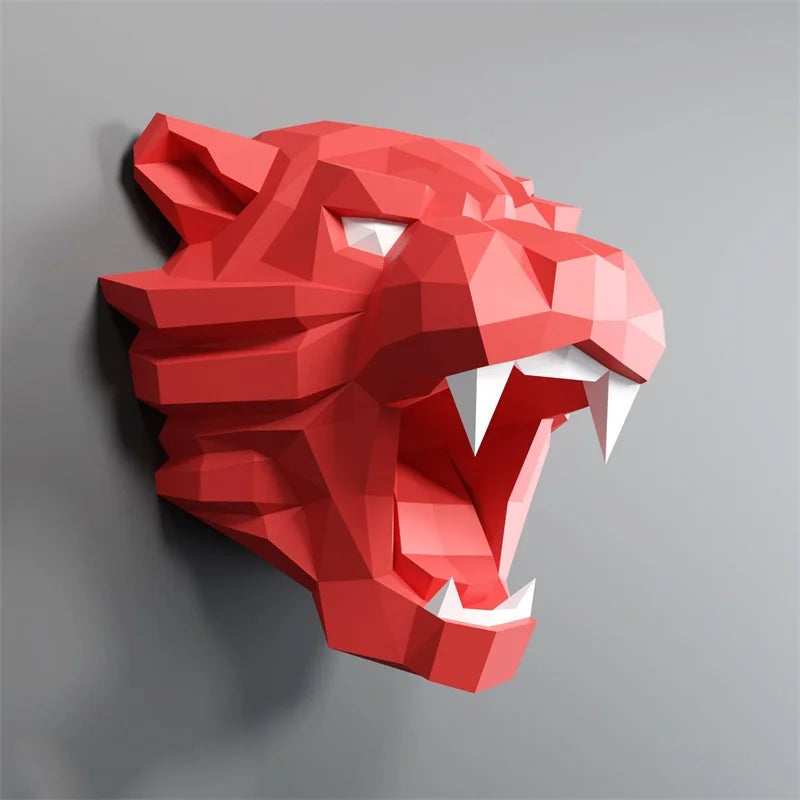 DIY 3D Paper Papercraft Kit – UrbanFolds Papercraft Kit – DIY papercraft kit, front view
