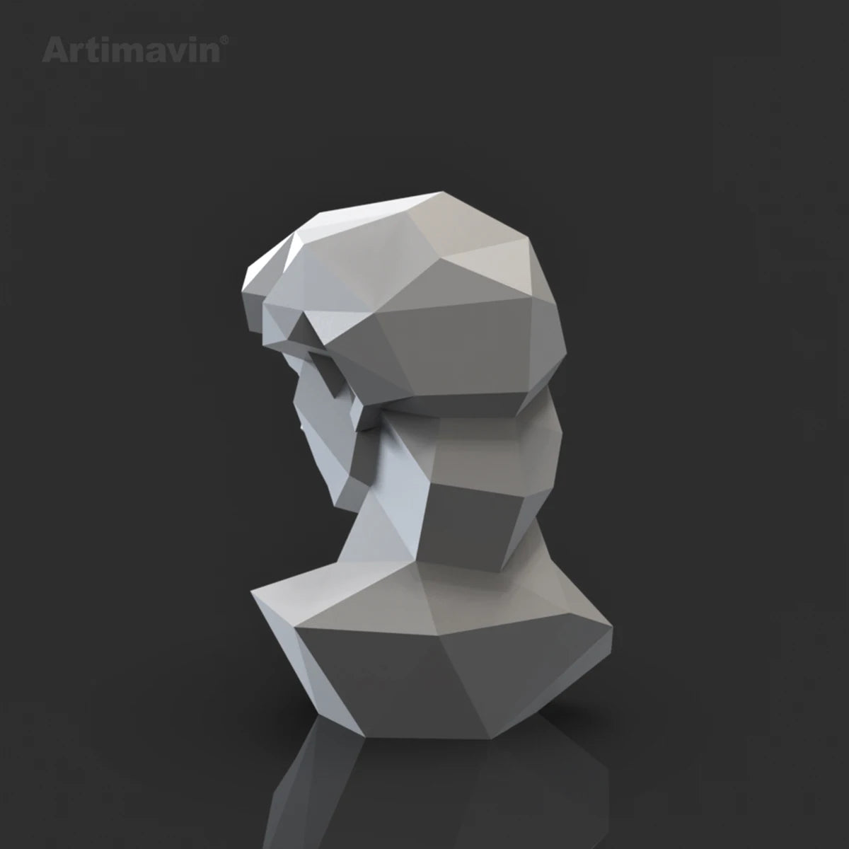 DIY 3D Paper Papercraft Kit – UrbanFolds Papercraft Kit – DIY papercraft kit, in use