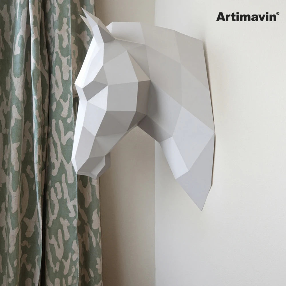 DIY 3D Paper Papercraft Kit – UrbanFolds Papercraft Kit – DIY papercraft kit, package contents