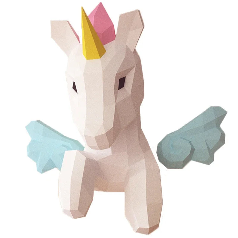 DIY 3D Paper Papercraft Kit – UrbanFolds Papercraft Kit – DIY papercraft kit, package contents