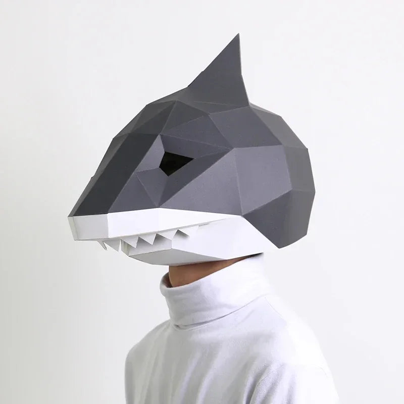 DIY 3D Paper Papercraft Kit – UrbanFolds Papercraft Kit – DIY papercraft kit, front view