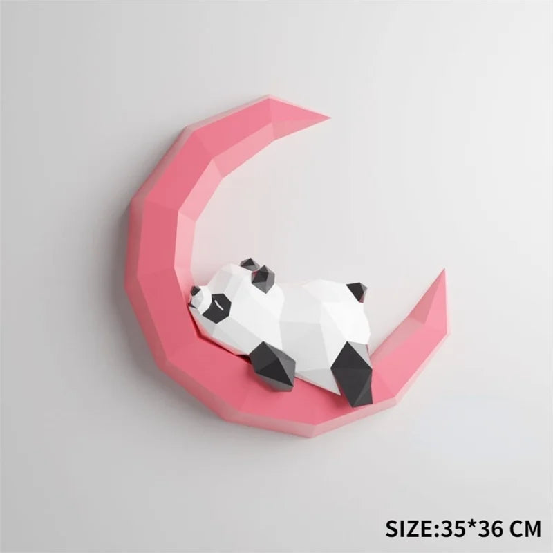 DIY 3D Paper Papercraft Kit – UrbanFolds Papercraft Kit – DIY papercraft kit, front view