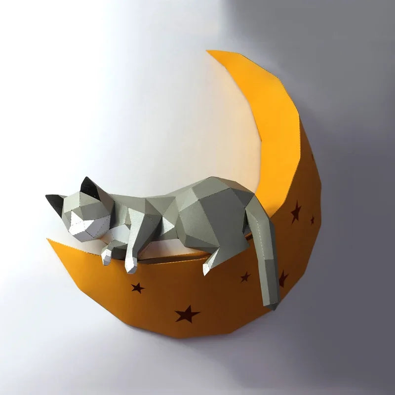 DIY 3D Paper Papercraft Kit – UrbanFolds Papercraft Kit – DIY papercraft kit, detail