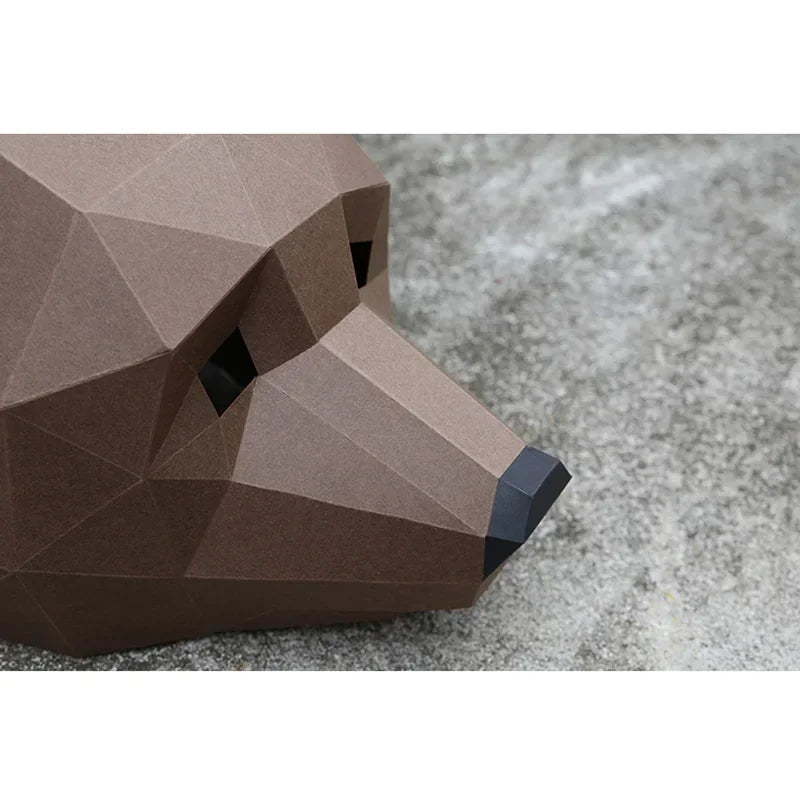 DIY 3D Paper Papercraft Kit – UrbanFolds Papercraft Kit – DIY papercraft kit, package contents
