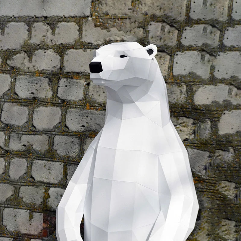 DIY 3D Paper Papercraft Kit – UrbanFolds Papercraft Kit – DIY papercraft kit, in use