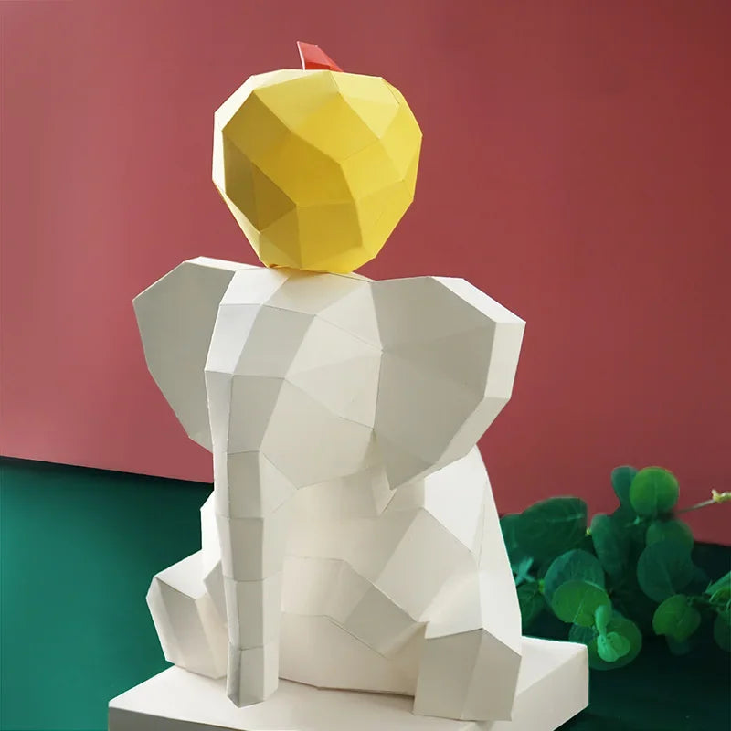 DIY 3D Paper Papercraft Kit – UrbanFolds Papercraft Kit – DIY papercraft kit, detail