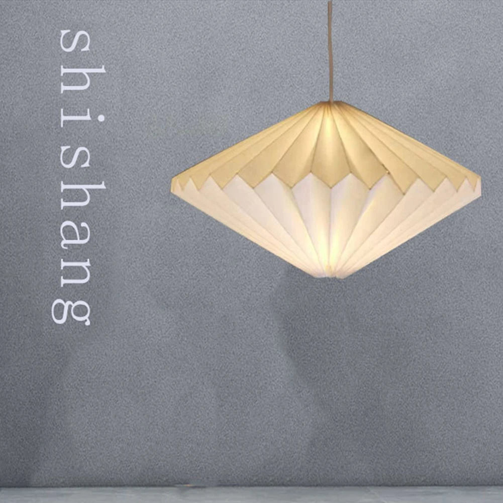 Modern Paper Modern Modern Origami Chandelier Ceiling ation Puzzle Lights Modern – Folded – Folded – DIY Folded Lamp Shade...