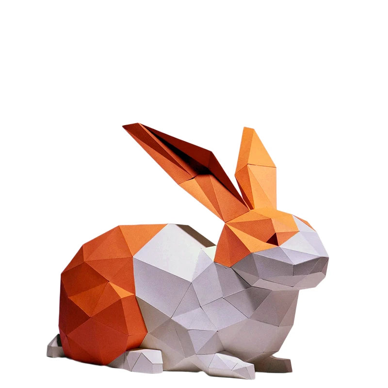 DIY 3D Paper Papercraft Kit – UrbanFolds Papercraft Kit – DIY papercraft kit, in use