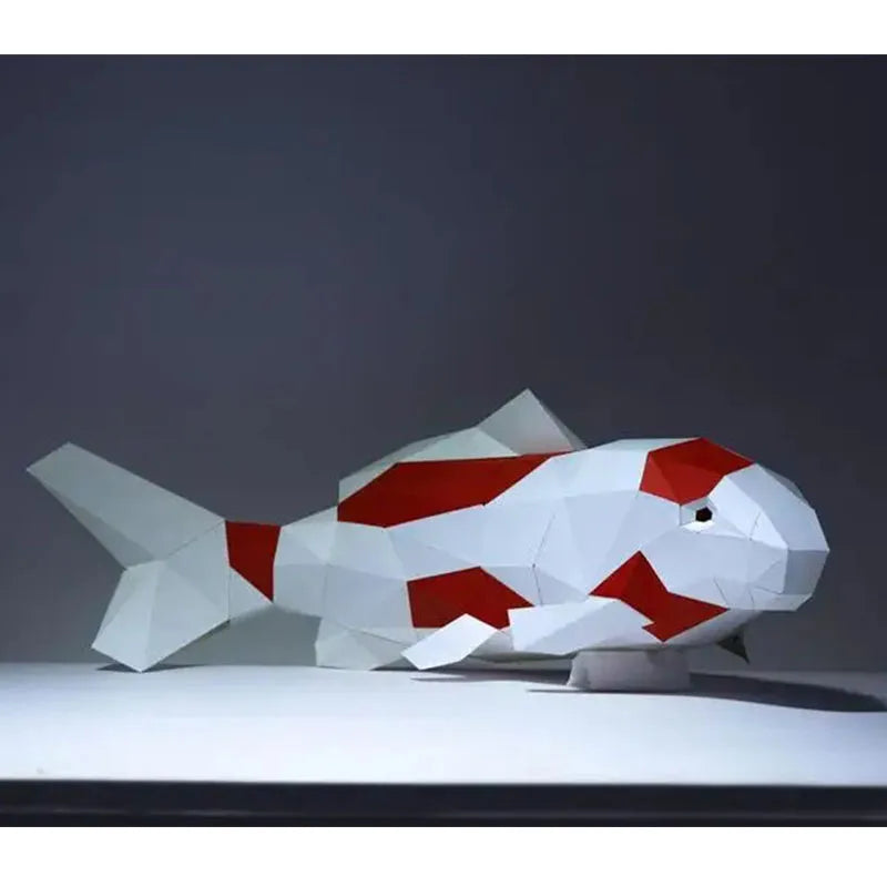 DIY 3D Paper Papercraft Kit – UrbanFolds Papercraft Kit – DIY papercraft kit, package contents