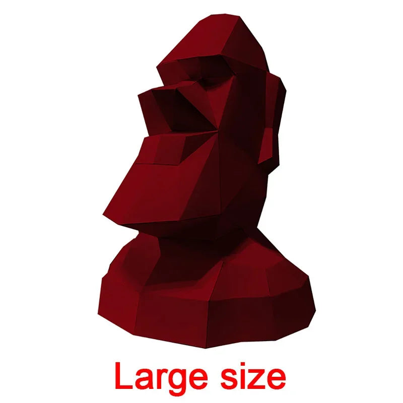 DIY 3D Paper Papercraft Kit – UrbanFolds Papercraft Kit – DIY papercraft kit, front view