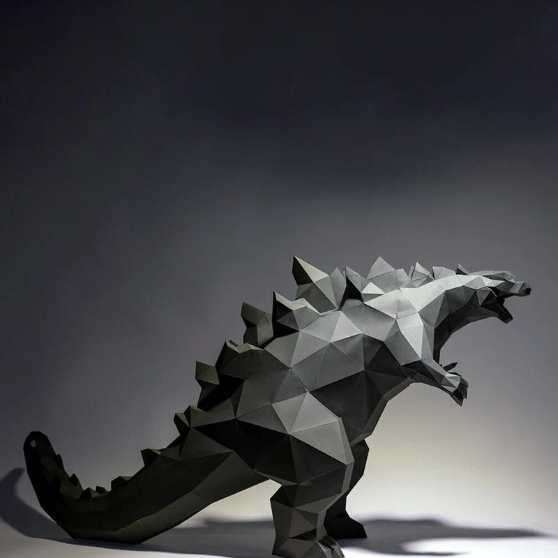 DIY 3D Paper Papercraft Kit – UrbanFolds Papercraft Kit – DIY papercraft kit, in use