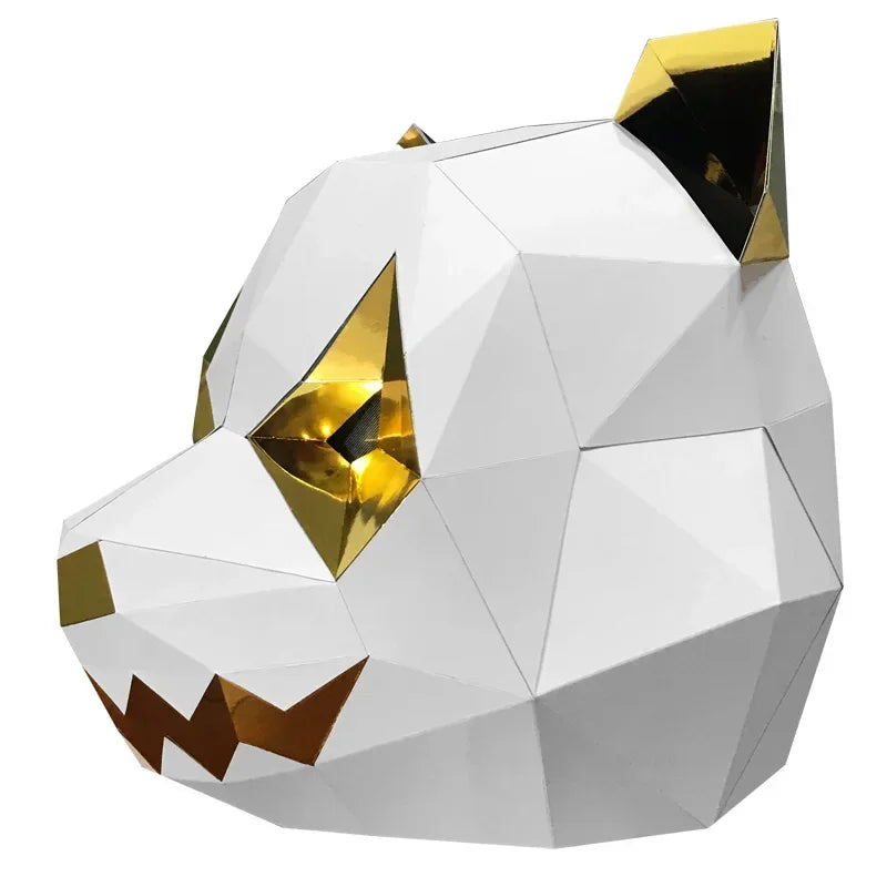 DIY 3D Paper Papercraft Kit – UrbanFolds Papercraft Kit – DIY papercraft kit, package contents