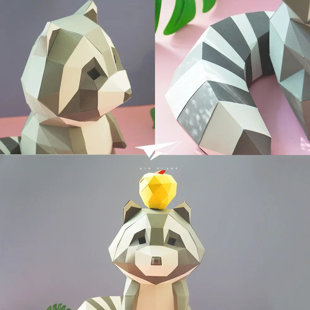 DIY 3D Paper Papercraft Kit – UrbanFolds Papercraft Kit – DIY papercraft kit, detail