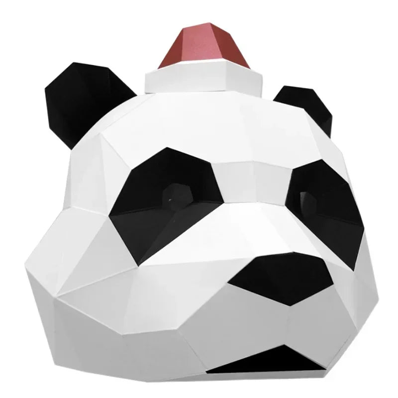DIY 3D Paper Papercraft Kit – UrbanFolds Papercraft Kit – DIY papercraft kit, front view