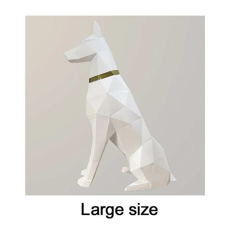 DIY 3D Paper Papercraft Kit – UrbanFolds Papercraft Kit – DIY papercraft kit, front view