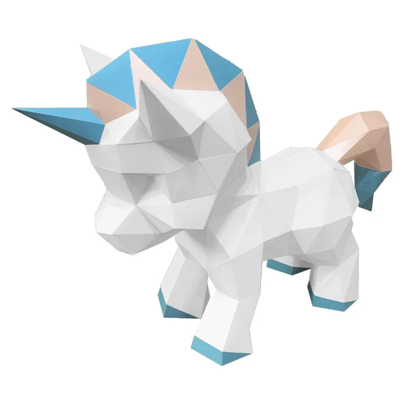 DIY 3D Paper Papercraft Kit – UrbanFolds Papercraft Kit – DIY papercraft kit, detail