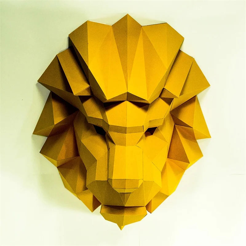 DIY 3D Paper Papercraft Kit – UrbanFolds Papercraft Kit – DIY papercraft kit, detail